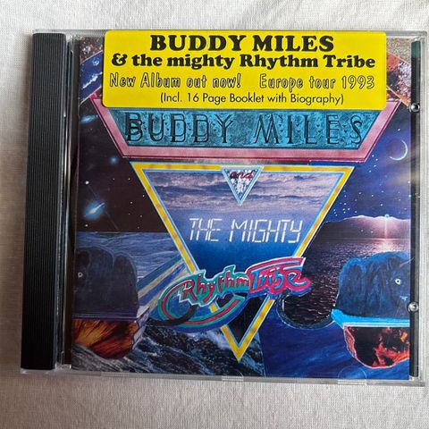 Buddy Miles - the mighty rythm tribe 1993 press