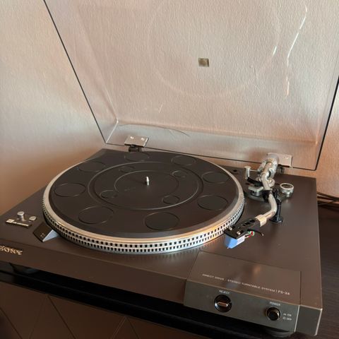 Sony PS-X4 platespiller m/ Ortofon OM 5E