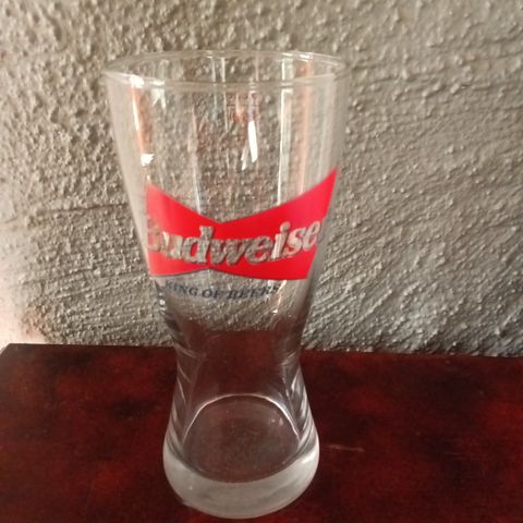 Budwiser ølglass