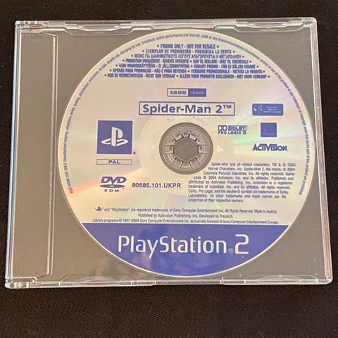 Spider-man 2 (promo) ps2