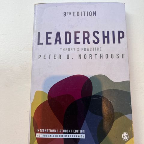 Leadership, theory and practice