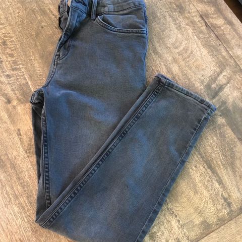 Denim bukse gutt (H&M), str. 158/12-13 år