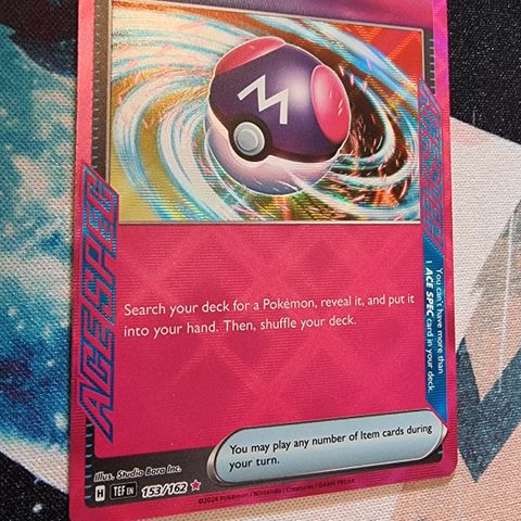 Ace Spec Master Ball Temporal Forces