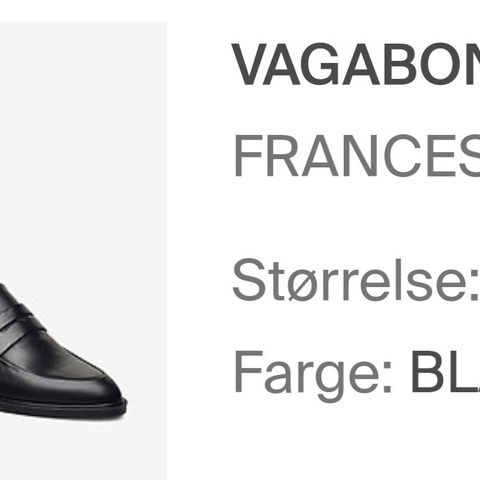 Vagabond Str 39 skinnloafers