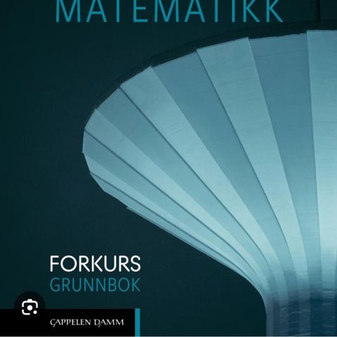 Sinus Matematikk 2022 forkurs ingeniør