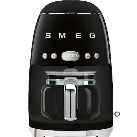 SMEG Kaffetrakter DCF02 1,2L svart. NB: brukt 1 gang