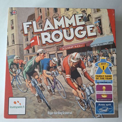 Flamme Rouge brettspill + Peloton utvidelse