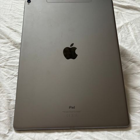 iPad Pro 12,9 2. generasjon, 256GB. Wifi + cellular/simkort