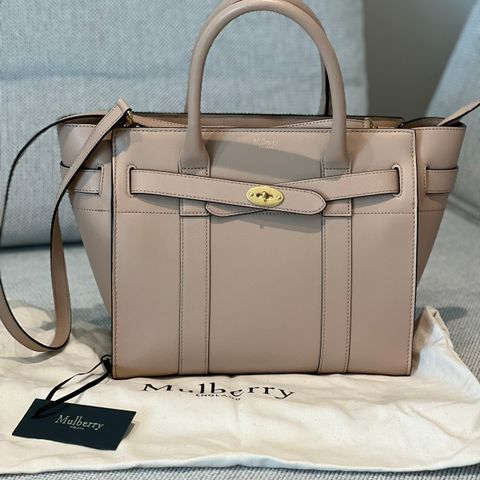 Mulberry Zipped Bayswater Silky Calf