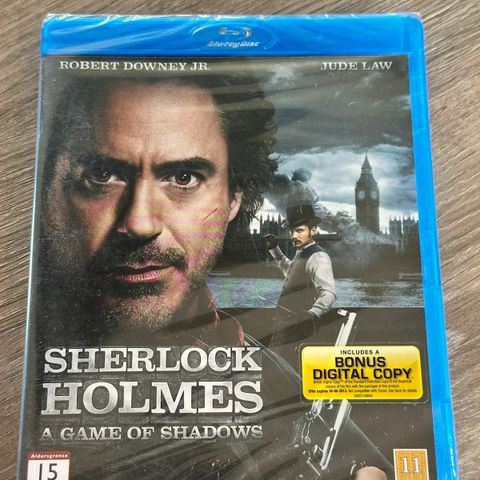 SHERLOCK HOLMES - A GAME OF SHADOWS (NY!!!)