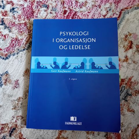 Psykologi i organisasjon og ledelse