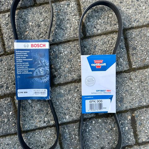 Multi V-reim for biler uten aircondition pumpe, f.eks VW