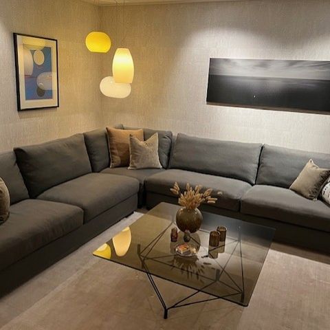 Fogia Sofa 2,5 seter + hjørne + 2 seter  - hjørnesofa