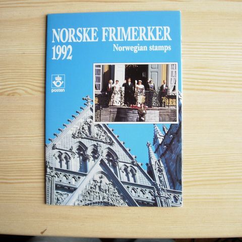 Årssett Norske frimerker 1992