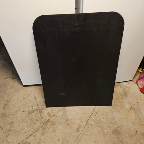 Tolmer gulvplate 650x850  til vedovn