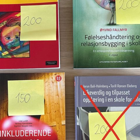 Pensumbøker spesialpedagogikk