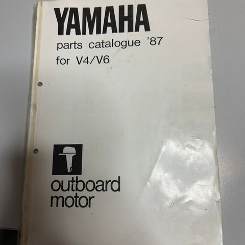 Delekatalog Yamaha utenbordsmotor ‘87