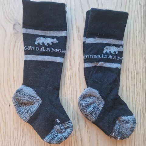 ullsokker: Gridarmor Kids' Alpine Merino Wool str 22-24