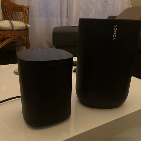 BILLIG! Sonos move å sonos one selges