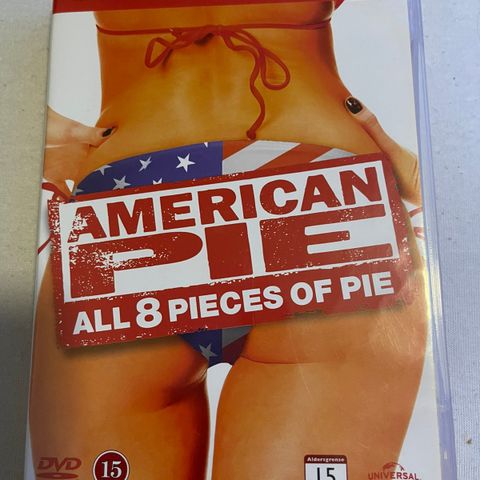 Alle 8 American Pie filmene m/ norsk tekst