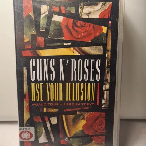 Guns N Roses Use Your Illusion 1 - World Tour 1992 Tokyo - VHS