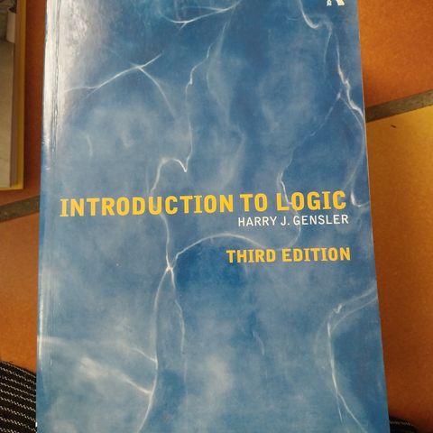 Filosofi Pensum - Introduction to logic - Harry J. Gensler