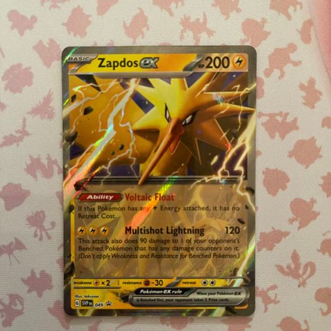 Zapdos ex promo