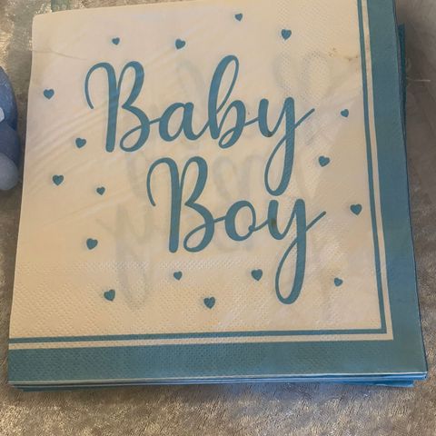 Babyshower pynt Reservert til i morgen