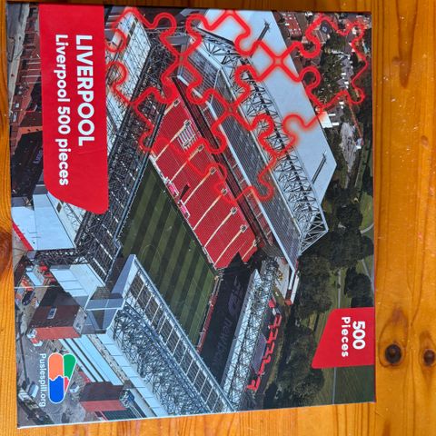 Puslespill - Anfield Road - Liverpool FC sin hjemmebane - 500 puslebrikker