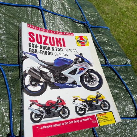 Suzuki GSX-R600/750 (04 - 05) & GSX-R1000 (03 - 08) Haynes Repair Manual