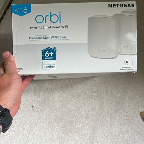 Netgear orbi mesh nettverk