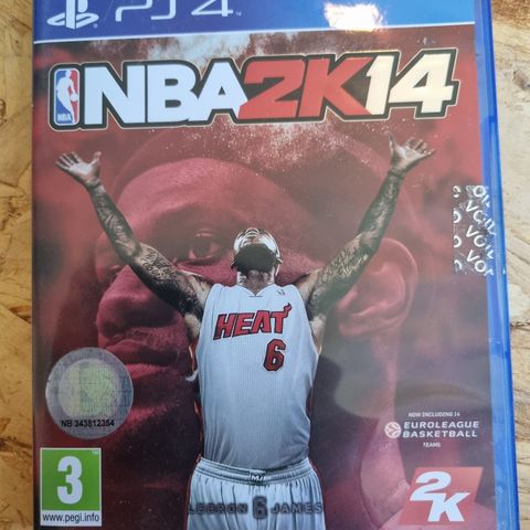 Meget pent PS4 NBA 2K14