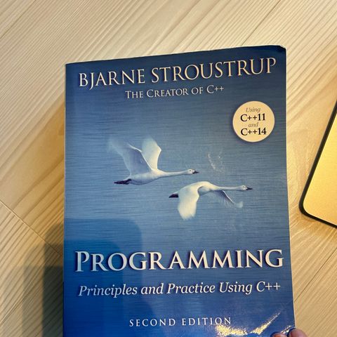 Programming (Principles and Practice using C++) Bjarne Strostrup