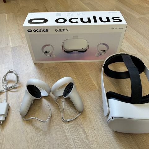 Oculus Quest 2 64GB VR-briller med Elite reim