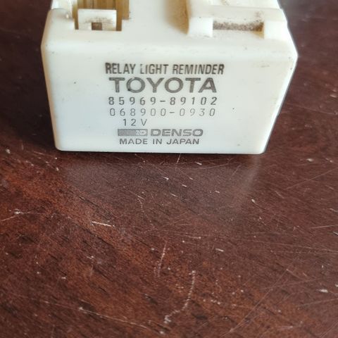 Toyota Light Reminder Relay