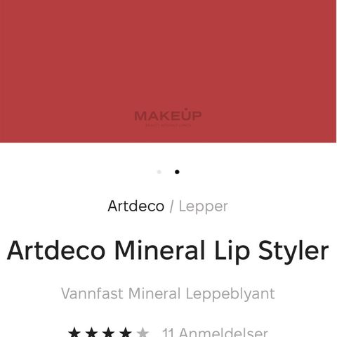 Artdeco mineral lip styler