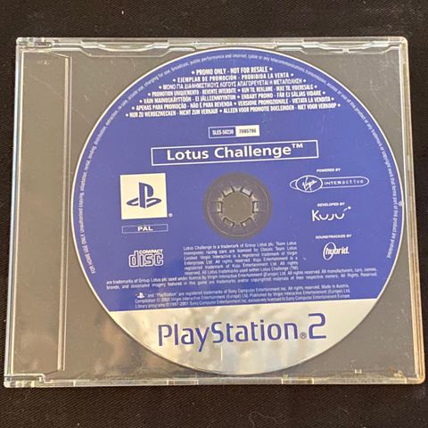 Lotus challenge (promo) ps2