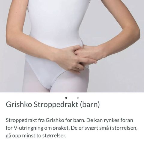 Stroppedrakt jente