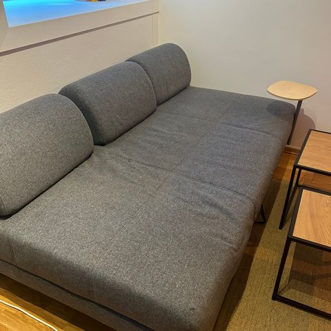 Ikea daybed med justerbare puter