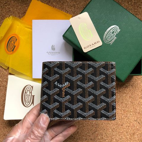 Goyard Victoire Wallet Black/ Natural