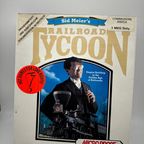 Sid Meiers Railroad Tycoon til commodore amiga