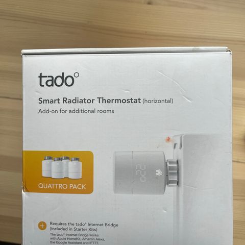 Tado smart radiator thermostat