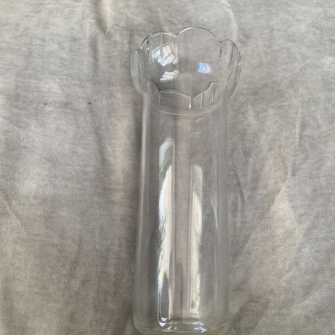 Gammel glassvase