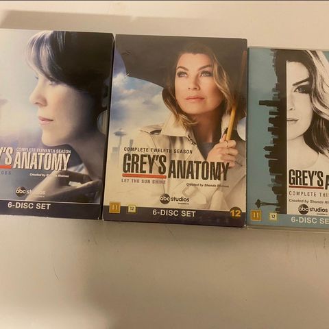 Greys Anatomy (serie, dvd)