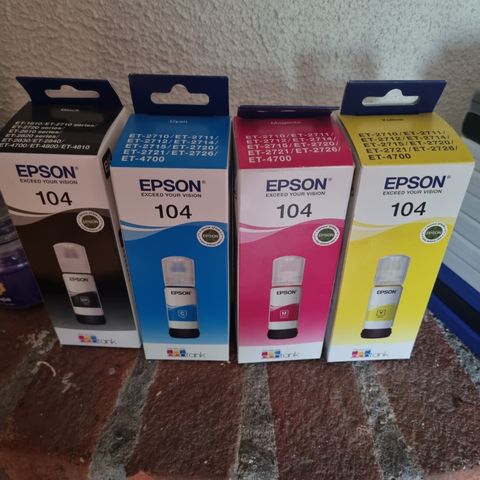 Epson 4 farge