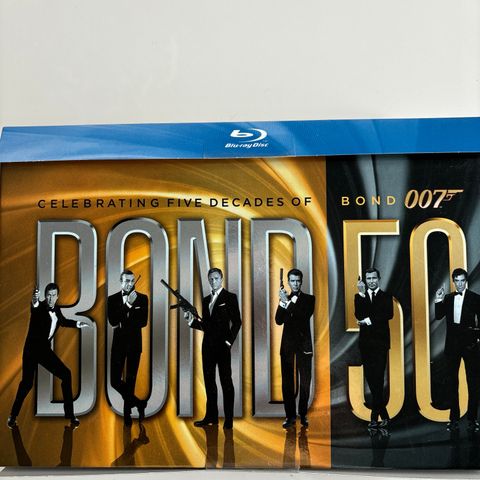 James Bond Celebrating five decades collection