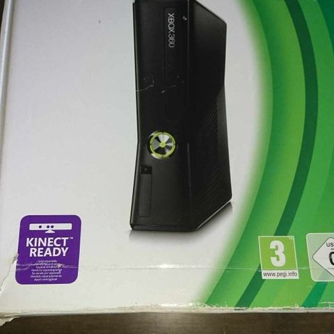 Xbox 360 S I original emballasje