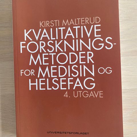 Pensum helsevitenskap, fysioterapi, ergoterapi