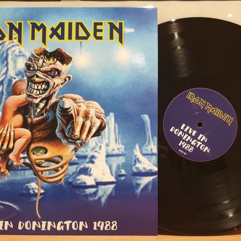 28337 Iron Maiden - Live In Donigton 1988 - LP