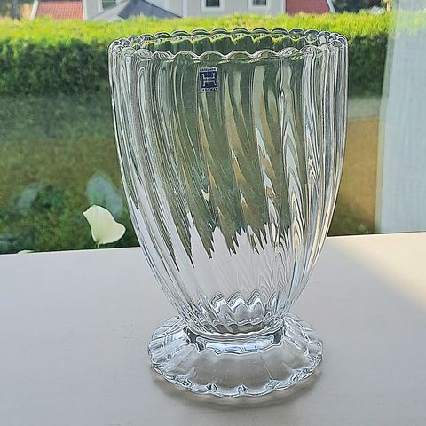 Vase Hadeland Glassverk